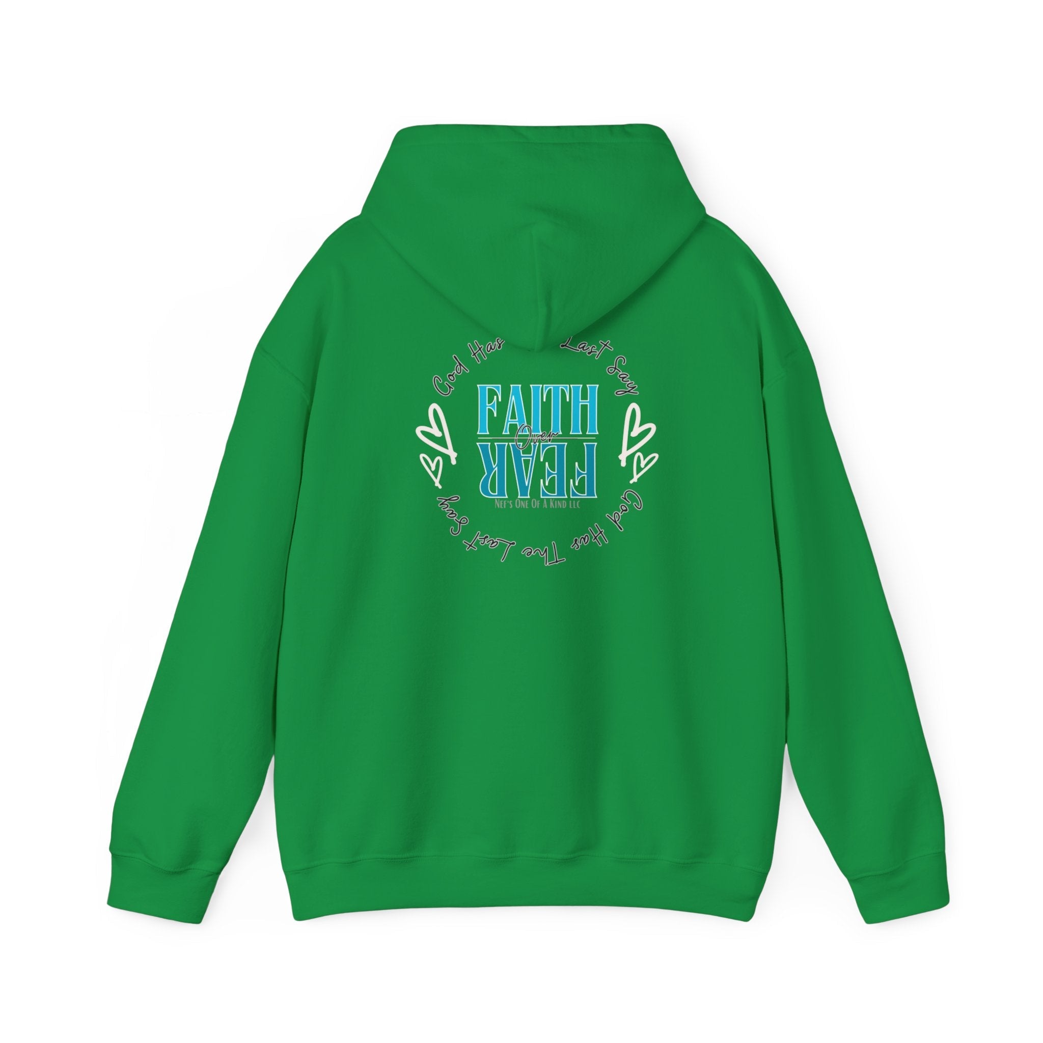 Faith over Fear Unisex Heavy Hoodie